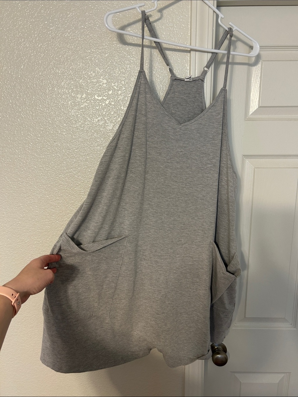 Gray Romper